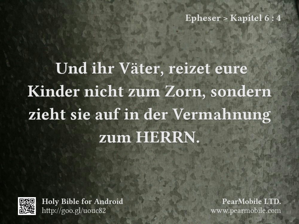 Epheser, Kapitel 6:4